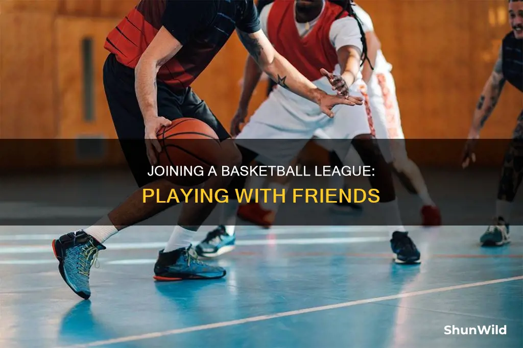how to join a public league with a friend basketball