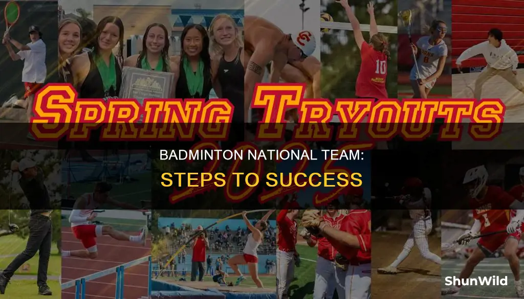 how to join badminton national team