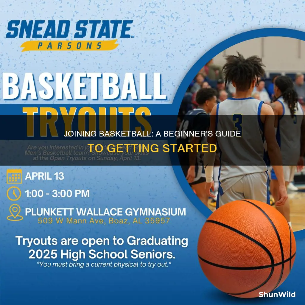 how to join basketball