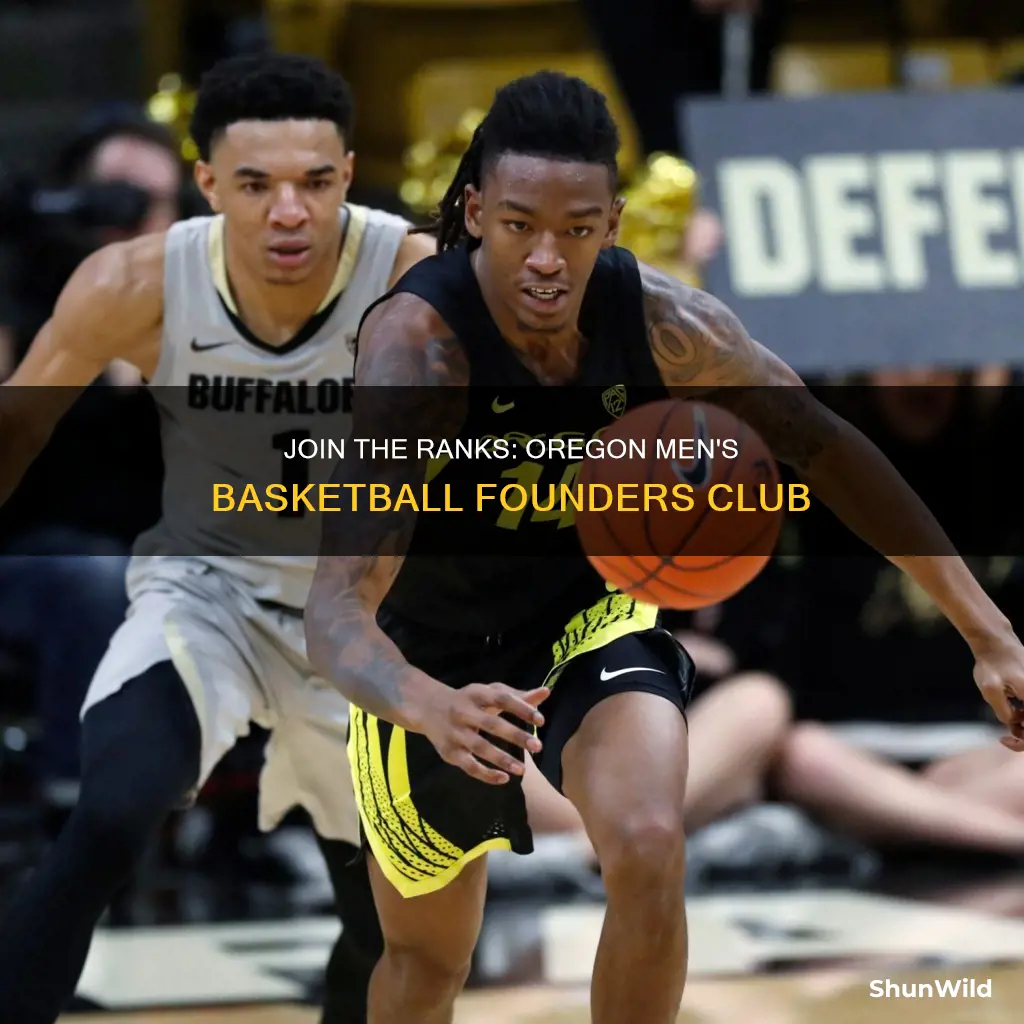 how to join founders club oregon mens basketball