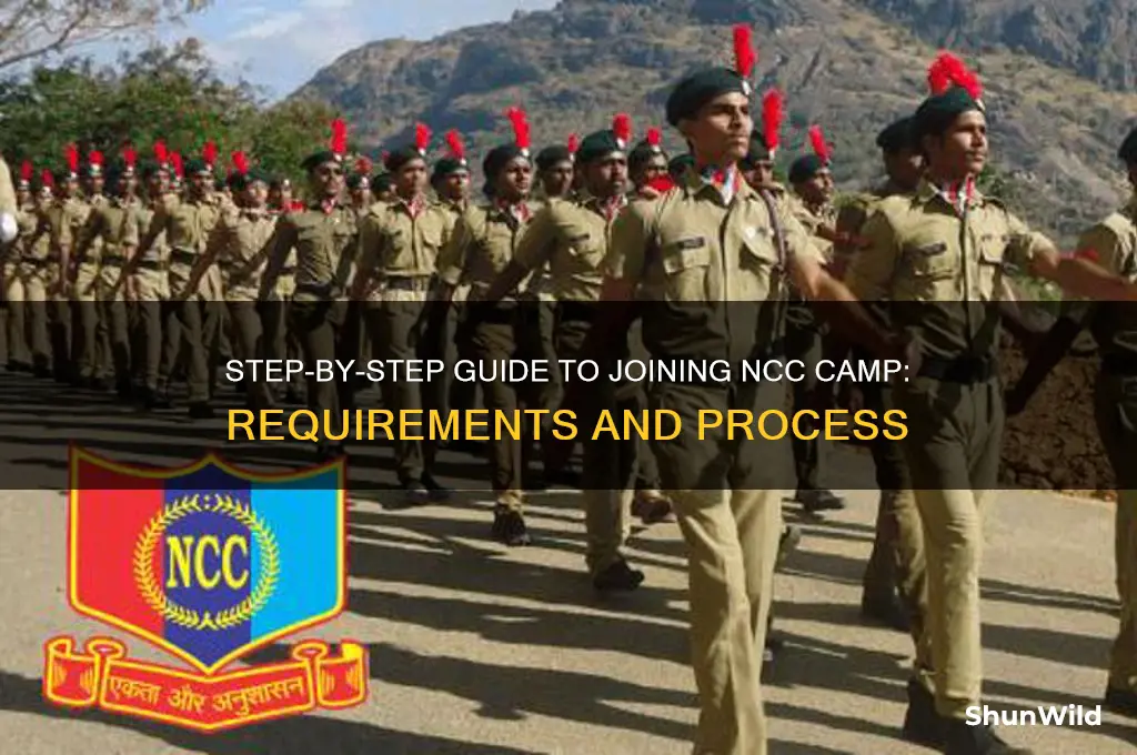 how to join ncc camp