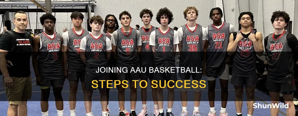 how to join the aau basketball