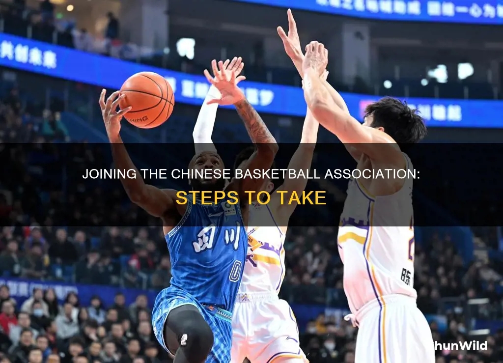 how to join the chinese basketball association