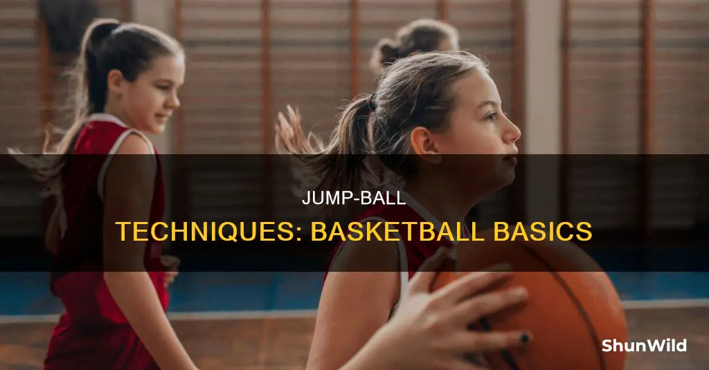 how to jump ball in basketball