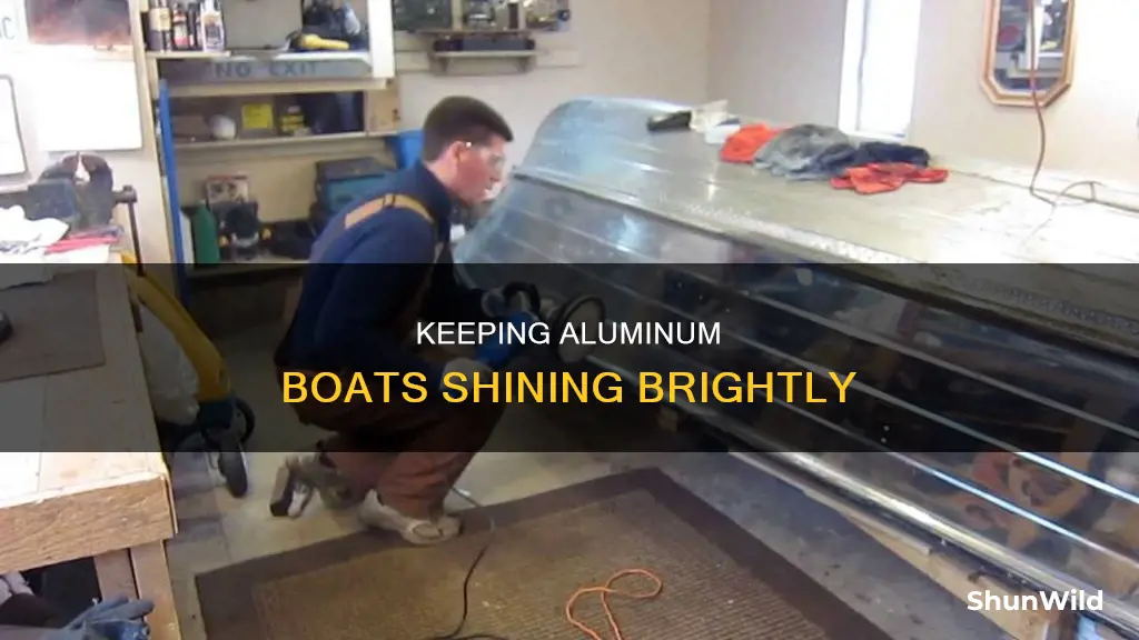 how to keep aluminum boat shiny