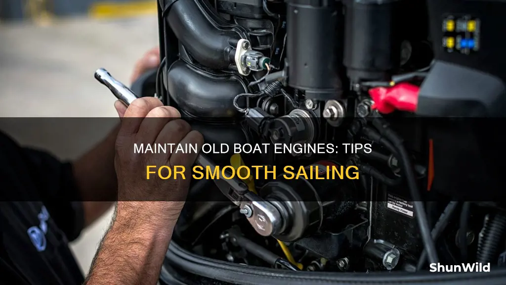 how to keep an old boat engine running good