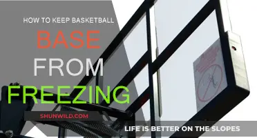Preventing Basketball Base Freeze: Tips for Cold Weather