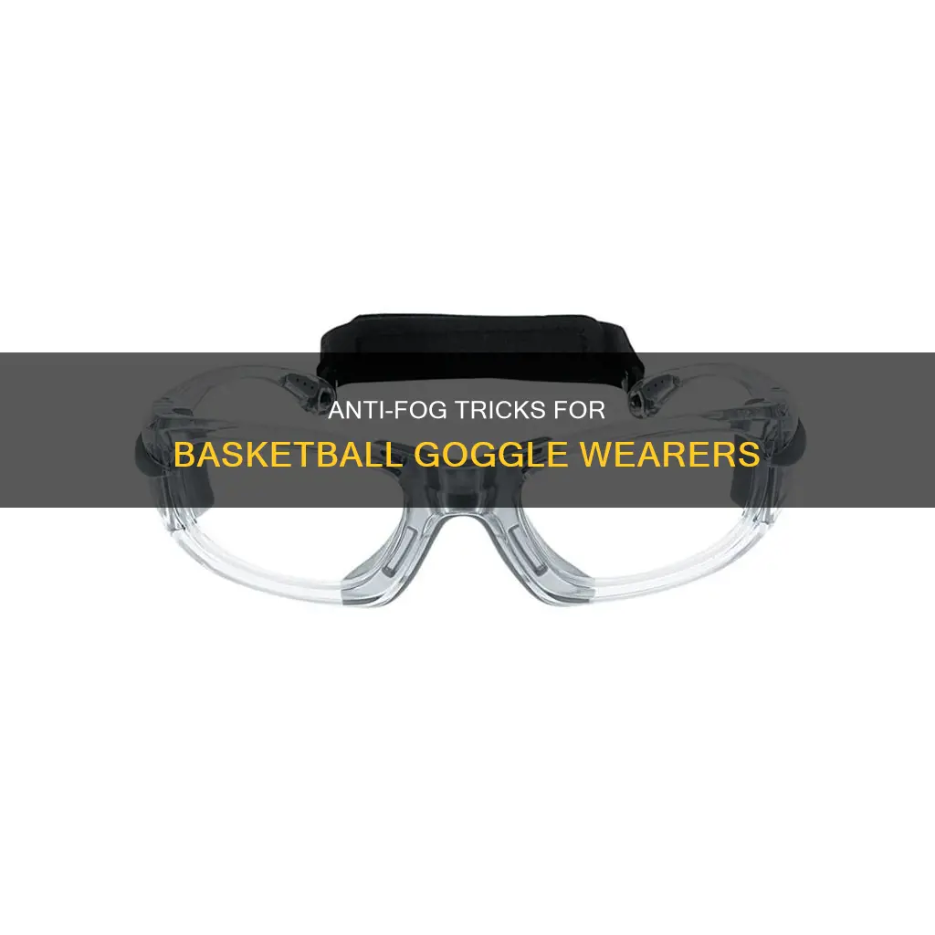how to keep basketball goggles from fogging up