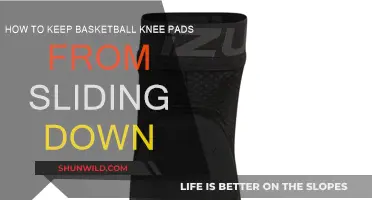 Keep Basketball Knee Pads Securely in Place