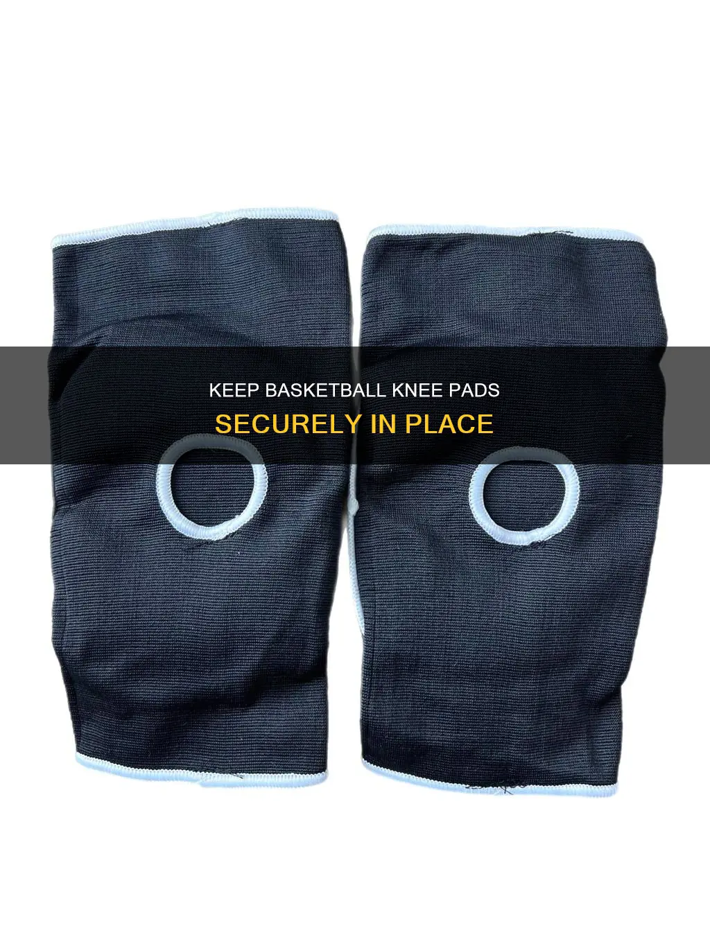 how to keep basketball knee pads from sliding down