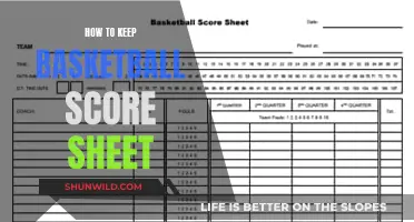 Mastering the Art of Basketball Scorekeeping: A Comprehensive Guide