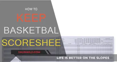 Keeping Basketball Scoresheet: A Beginner's Guide