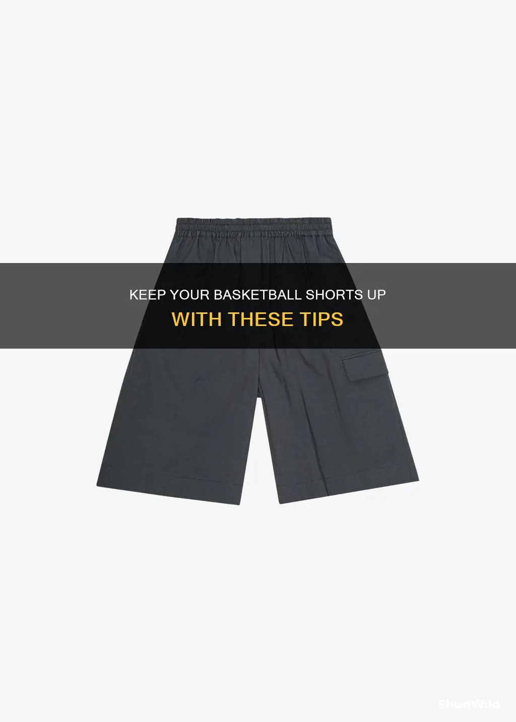 how to keep basketball shorts from falling