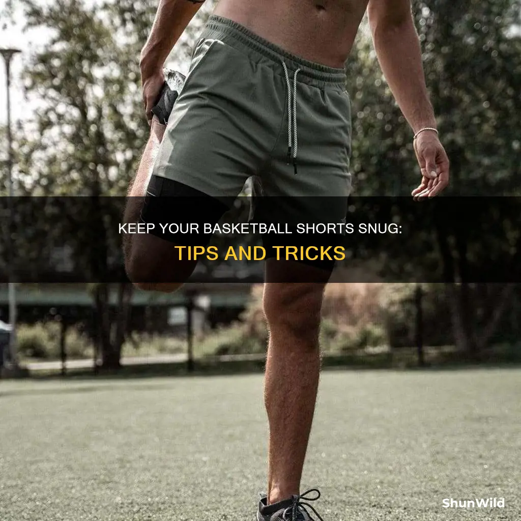how to keep basketball shorts tight