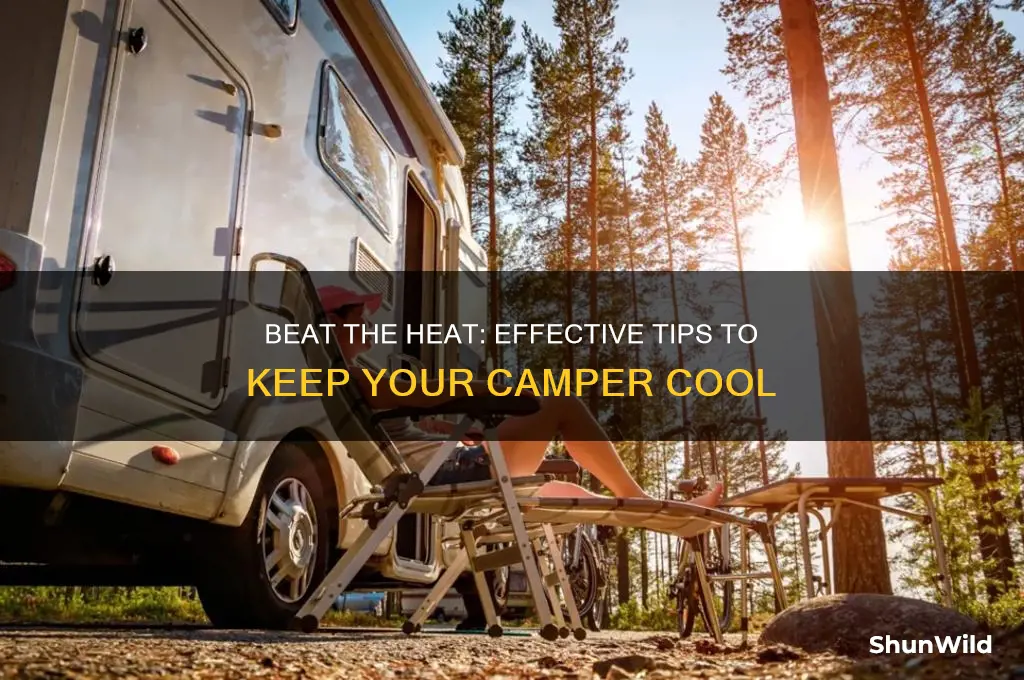 how to keep camper cool