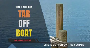 Preventing Dock Tar: Keeping Your Boat Tar-Free