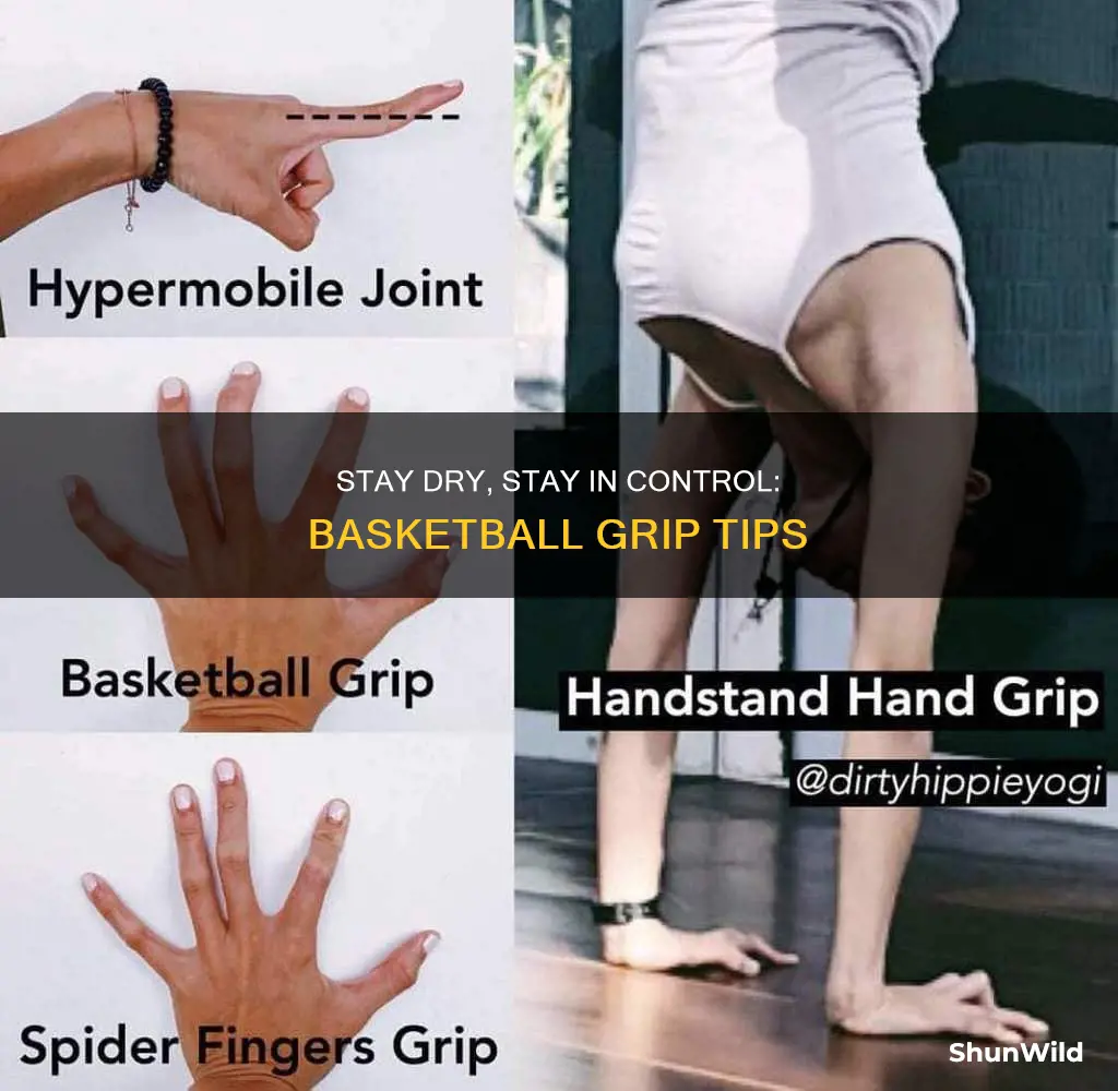 how to keep hands dry during basketball