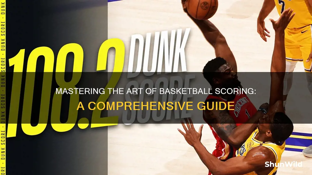 how to keep running score in basketball