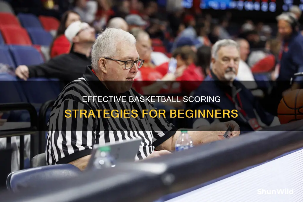 how to keep running score in basketball