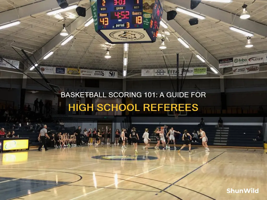 how to keep score in high school basketball