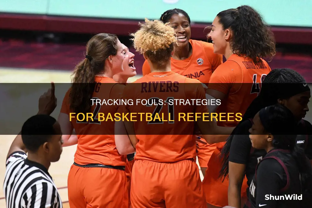 how to keep track of fouls in basketball