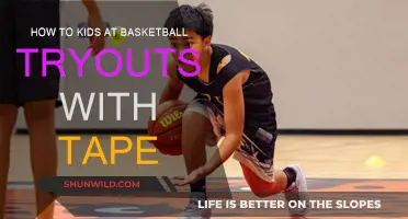 Tape Tactics: Basketball Tryouts for Kids