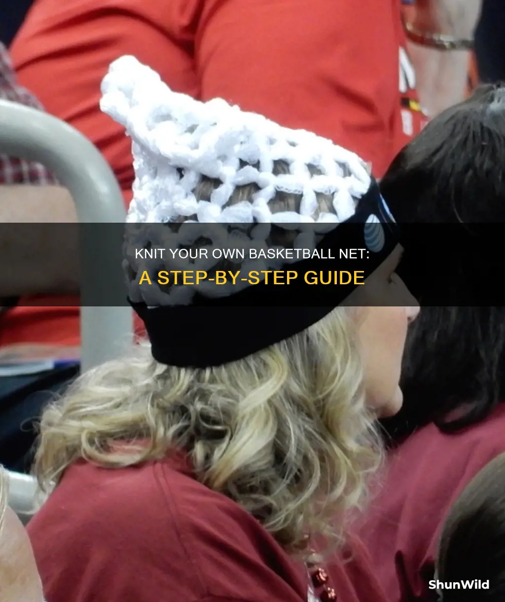 how to knit a basketball net