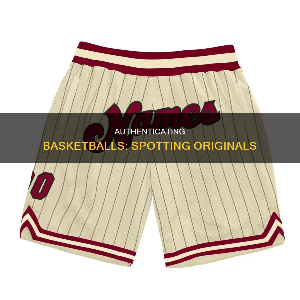 how to know if a basketball is original