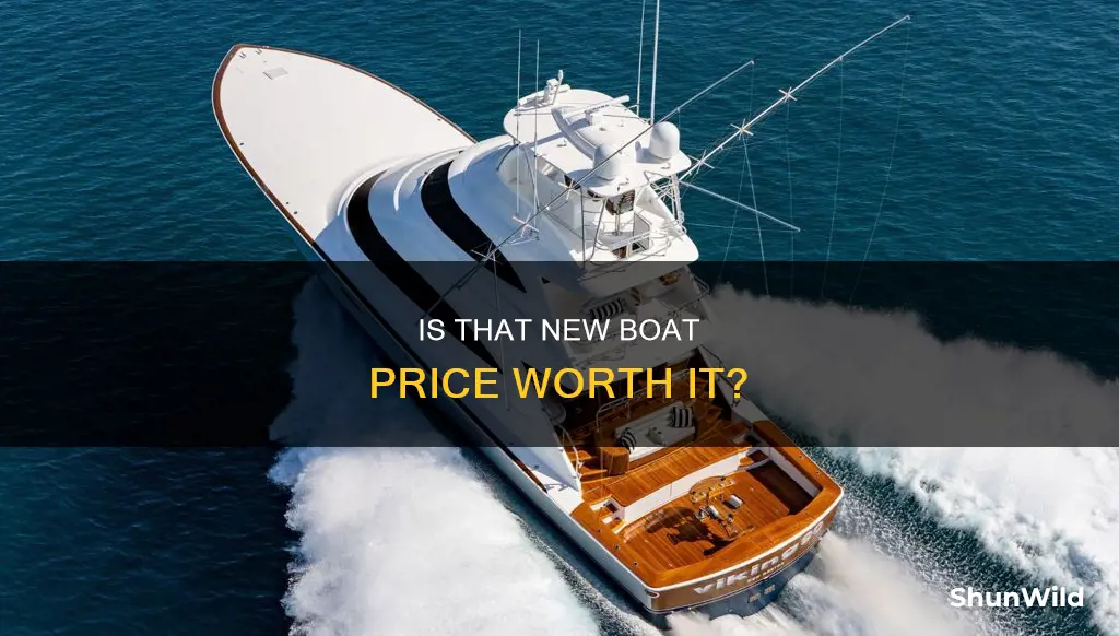 how to know if a new boat price is good