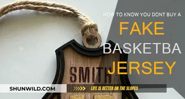 Authentic Basketball Jersey: Spotting Fakes