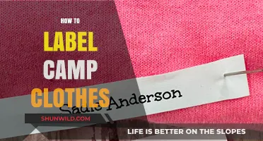 Smart Camp Clothing Labeling Tips for Easy Organization and Identification