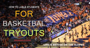 Assessing Basketball Tryouts: Labeling Students Effectively