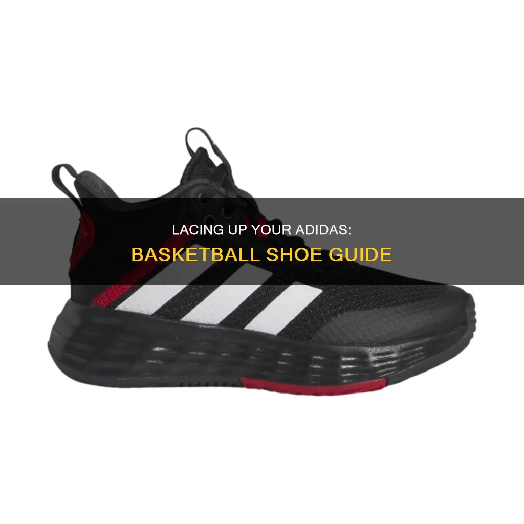 how to lace adidas basketball shoes