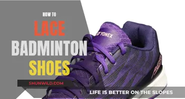Badminton Shoe Lacing: Techniques for a Secure Fit