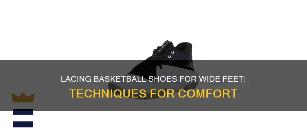 how to lace basketball shoes wide feet