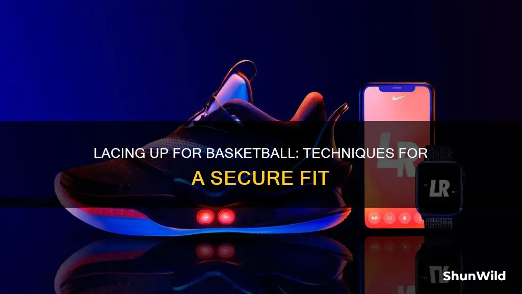 how to lace basketball shoes