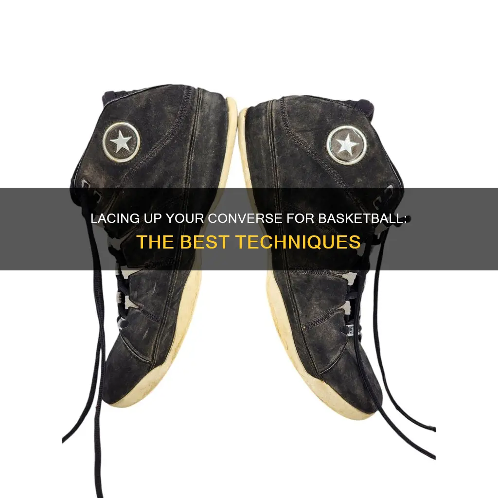 how to lace converse for basketball