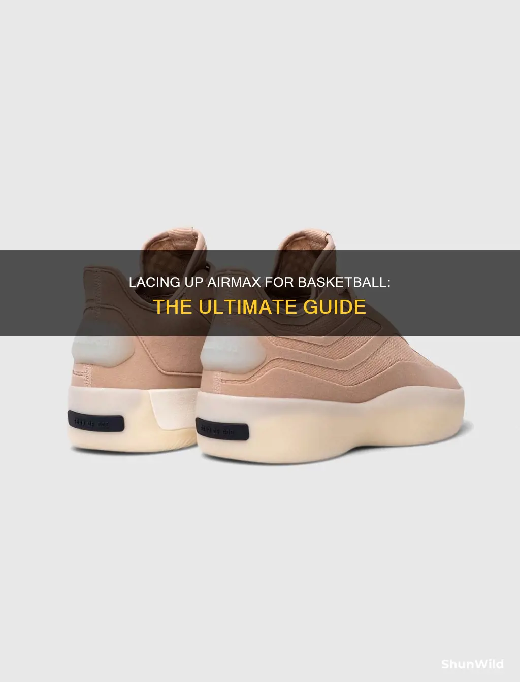 how to lace up airmax for basketball