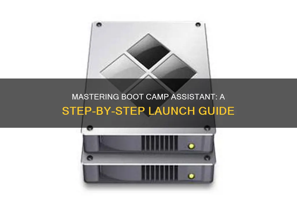 how to launch boot camp assistant