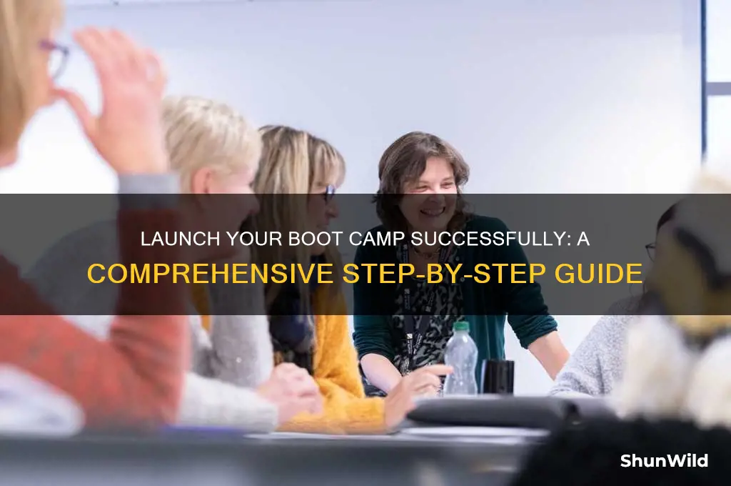 how to launch boot camp