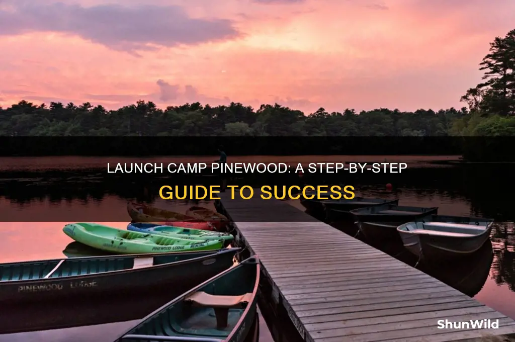 how to launch camp pinewood