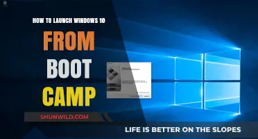 Launch Windows 10 Seamlessly Using Boot Camp: A Step-by-Step Guide