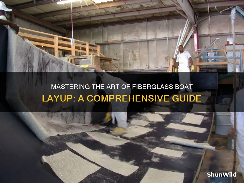 how to lay up a fiberglass boat