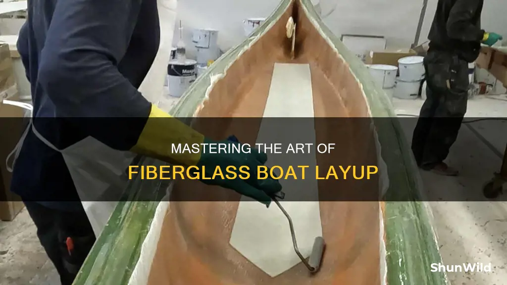 how to lay up a fiberglass boat