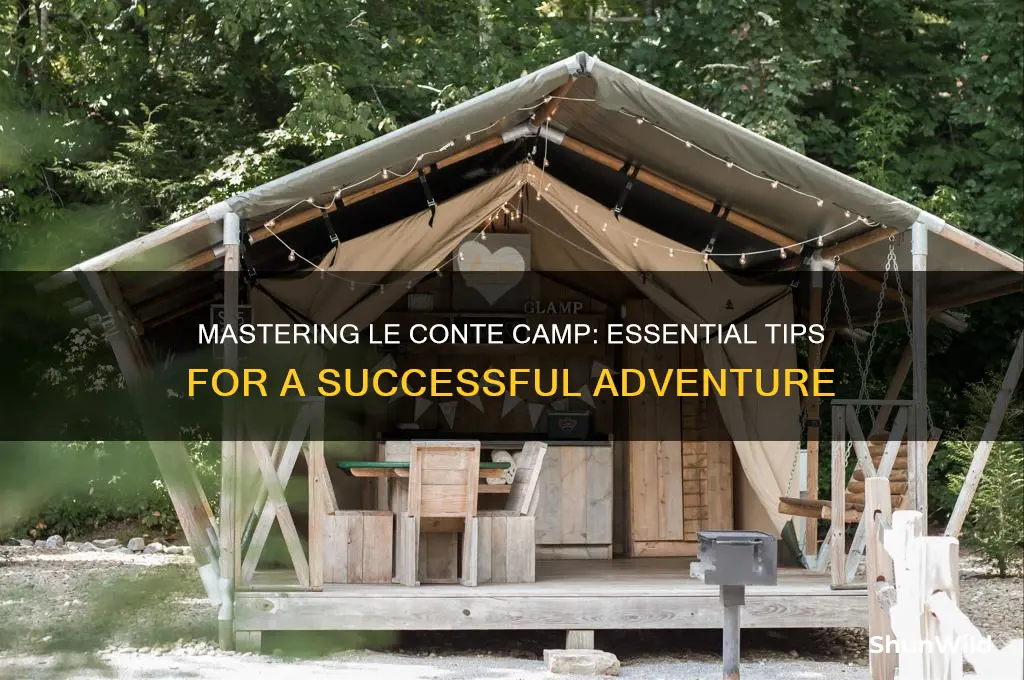 how to le conte camp