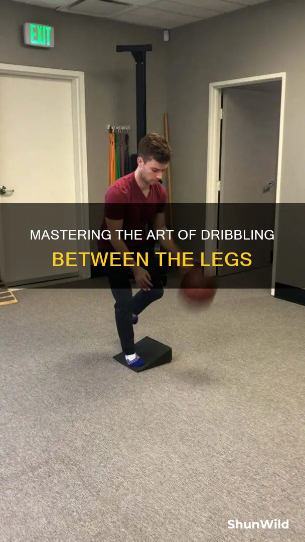 how to learn to dribble a basketball between your legs