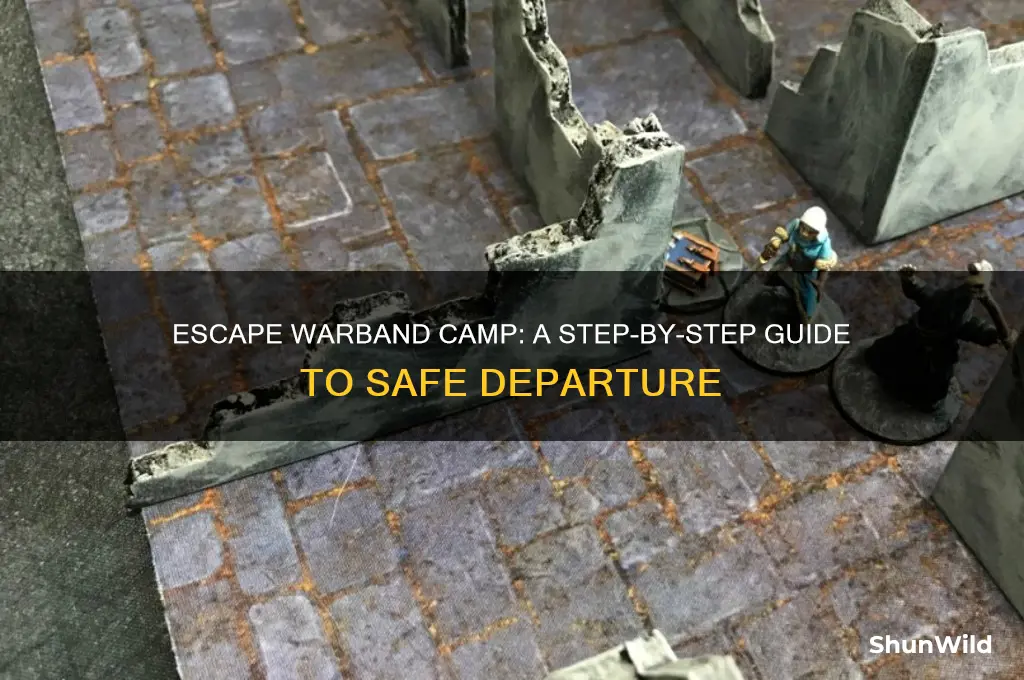 how to leave warband camp
