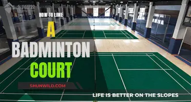 Badminton Court Maintenance: Liming for Optimum Performance