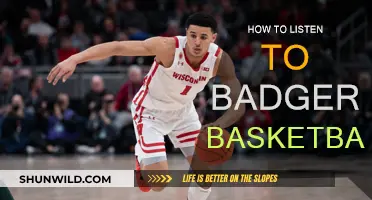 Where to Listen to Badger Basketball Games