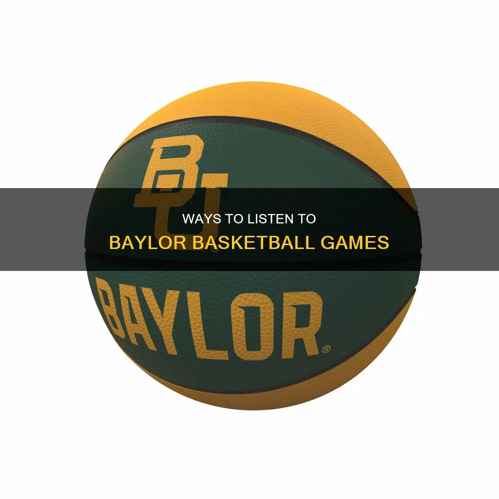 how to listen to baylor basketball